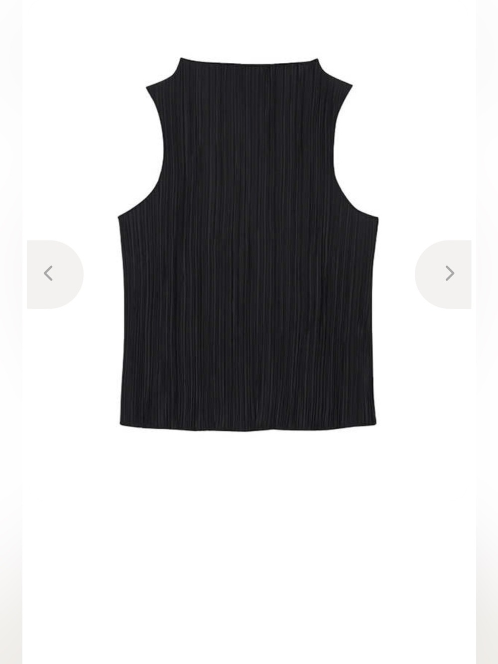 Anine Bing rondin top in Black